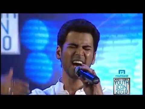 Krish singing Manjal veyil